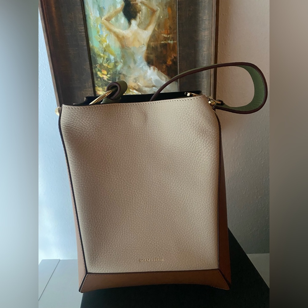 Strathberry Lana Midi Bucket Bag.